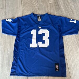 NFL Team Apparel Blue Youth Jersey